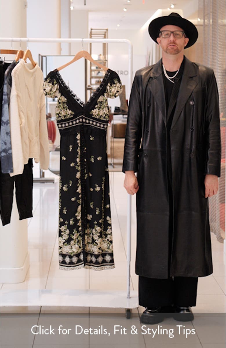 Floral Lace Detail Dress, sales video thumbnail