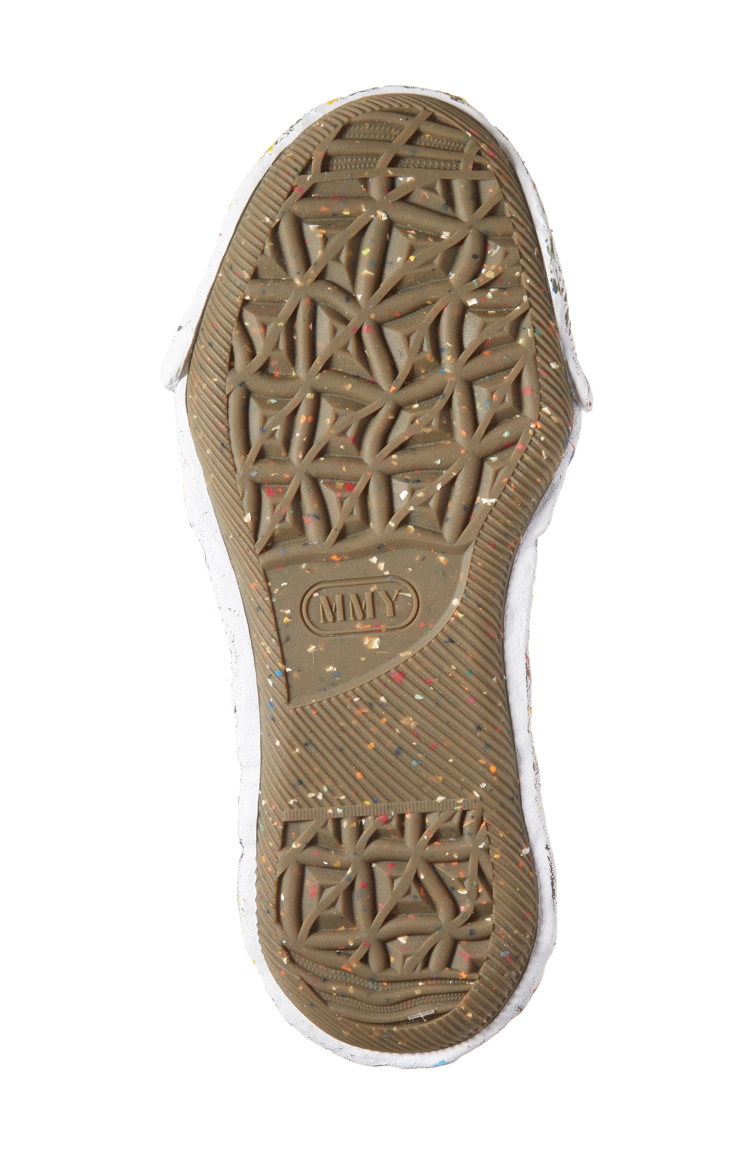 Maison MIHARA YASUHIRO Peterson23 OG Sole Sputtering Paint Canvas Sneaker, Alternate, color, White Multi