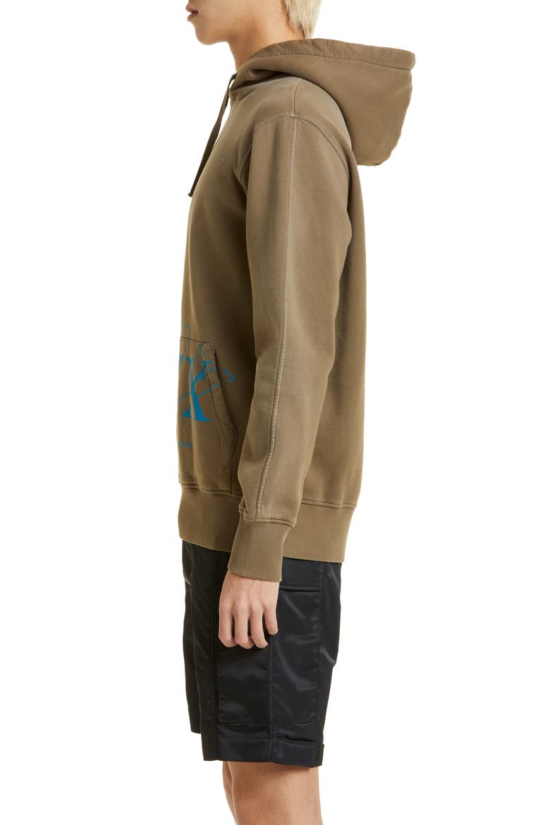 2X Logo Graphic Hoodie, Alternate, color, BEG0003 TAN