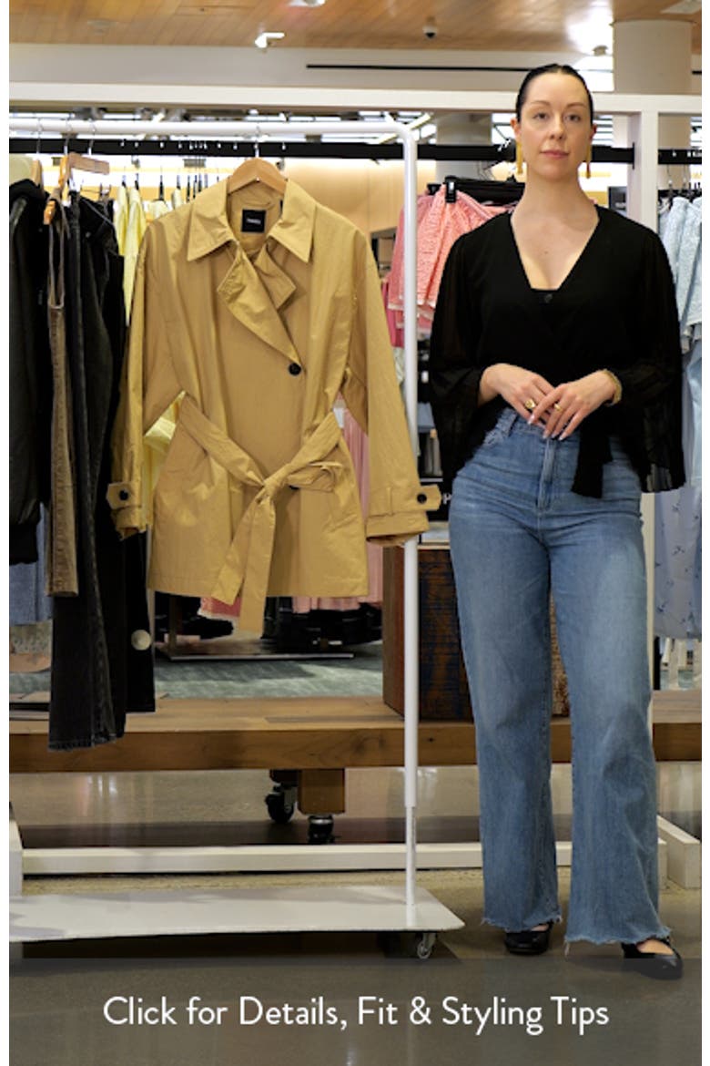 Relaxed Double Breasted Trench Coat video