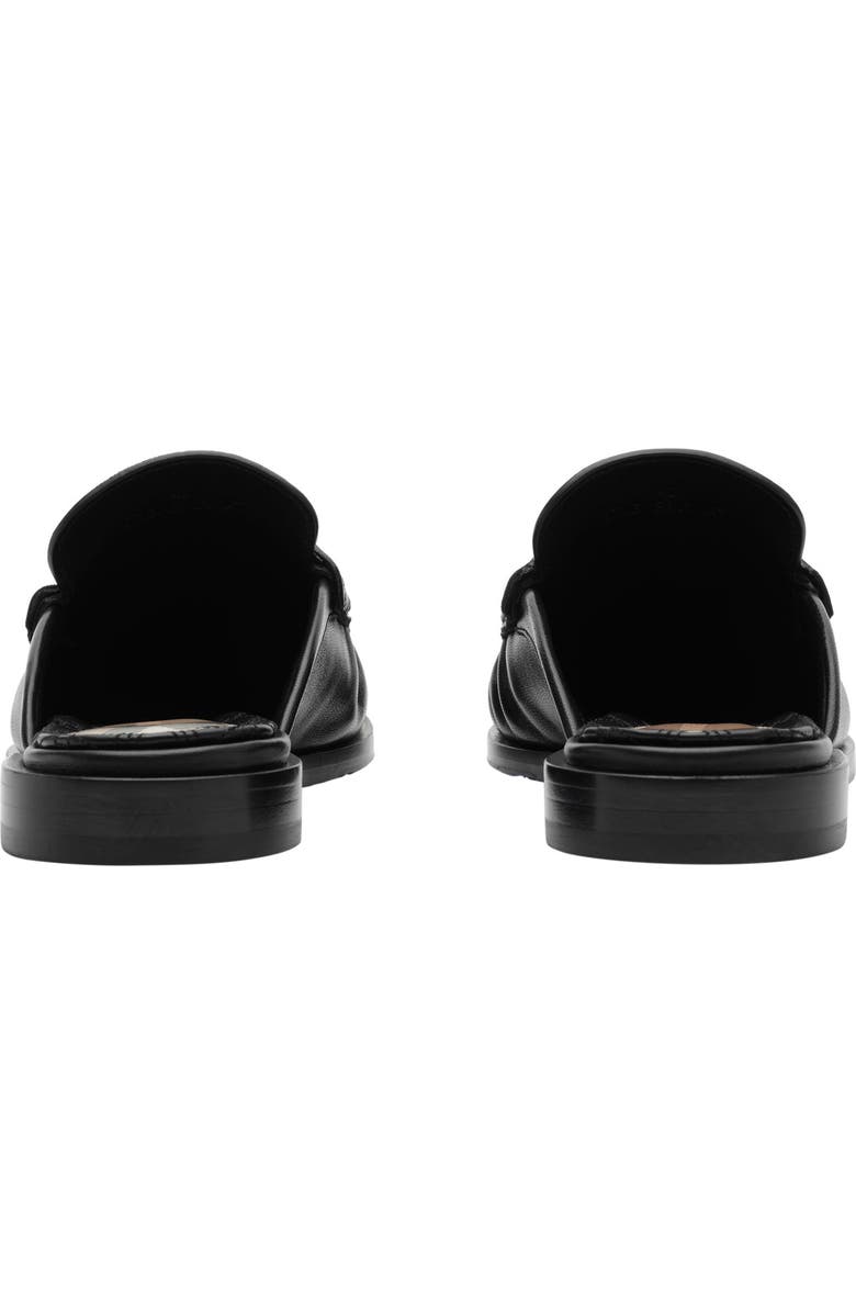 Burberry Cadet Loafer Mule, Alternate, color, Black