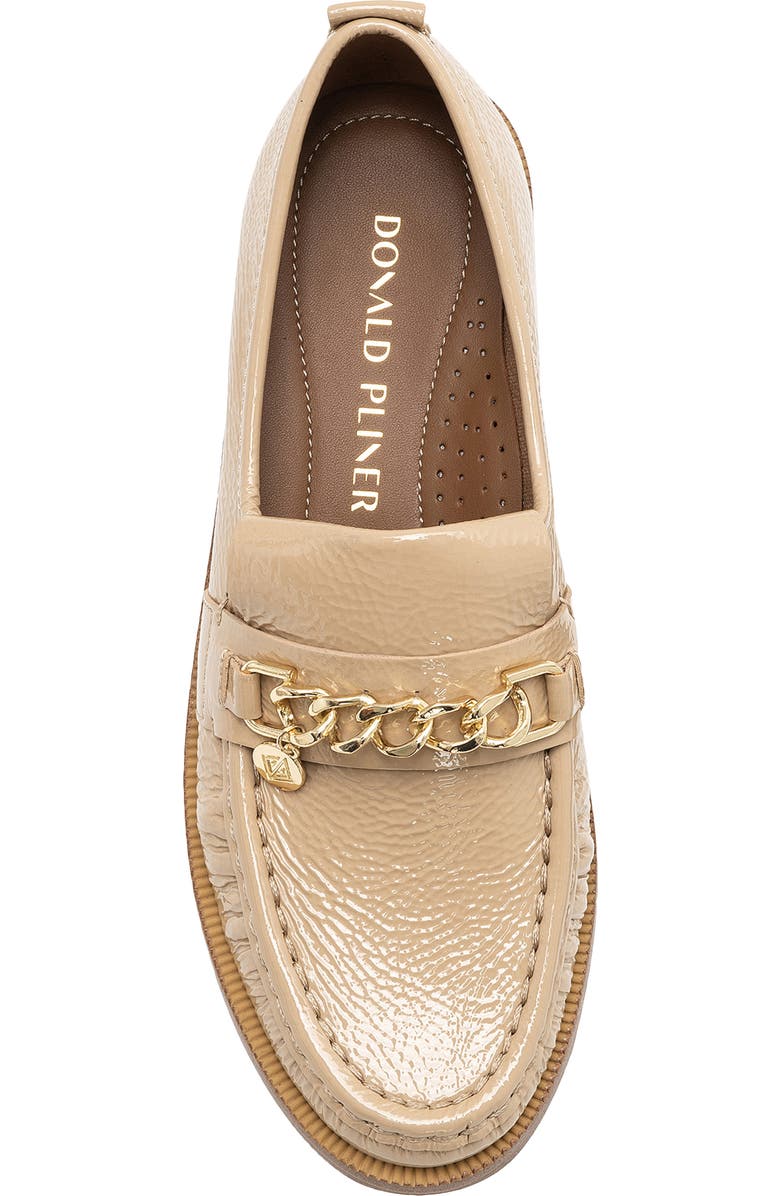 Donald Pliner Moc Toe Bit Loafer, Alternate, color, Sand