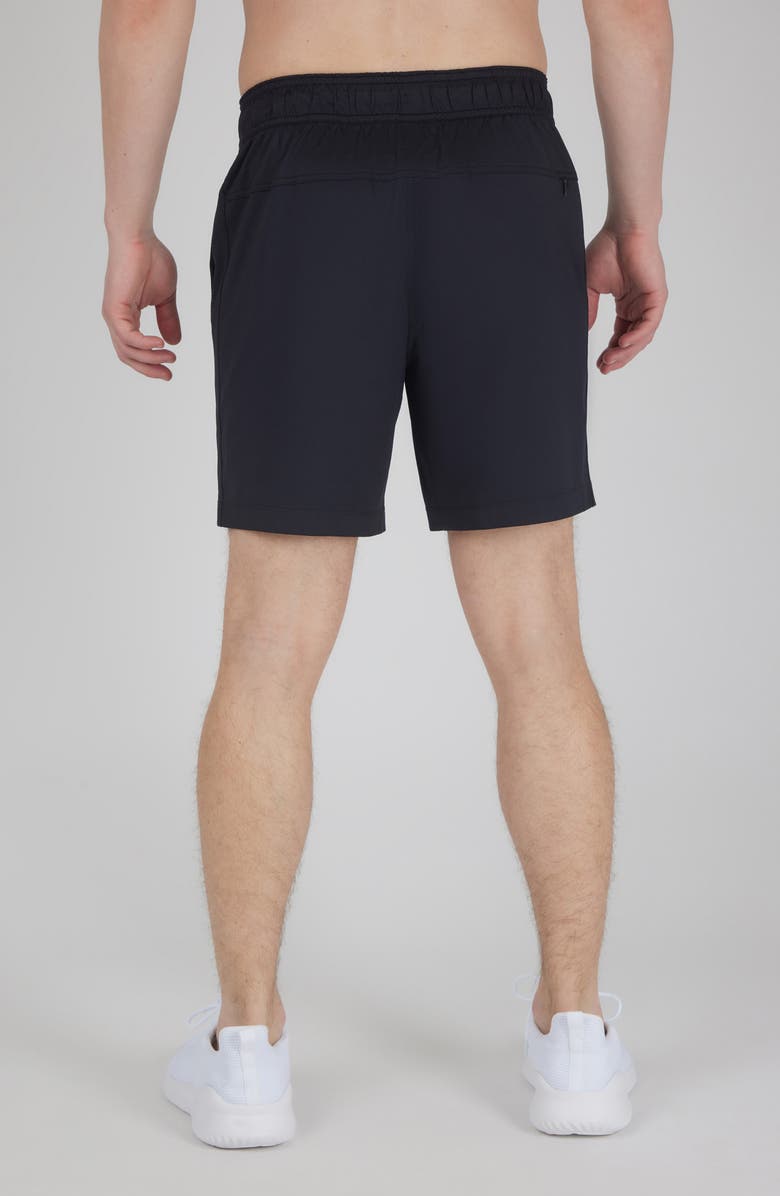 90 DEGREE BY REFLEX Power Piqué Stretch Knit Shorts, Alternate, color,