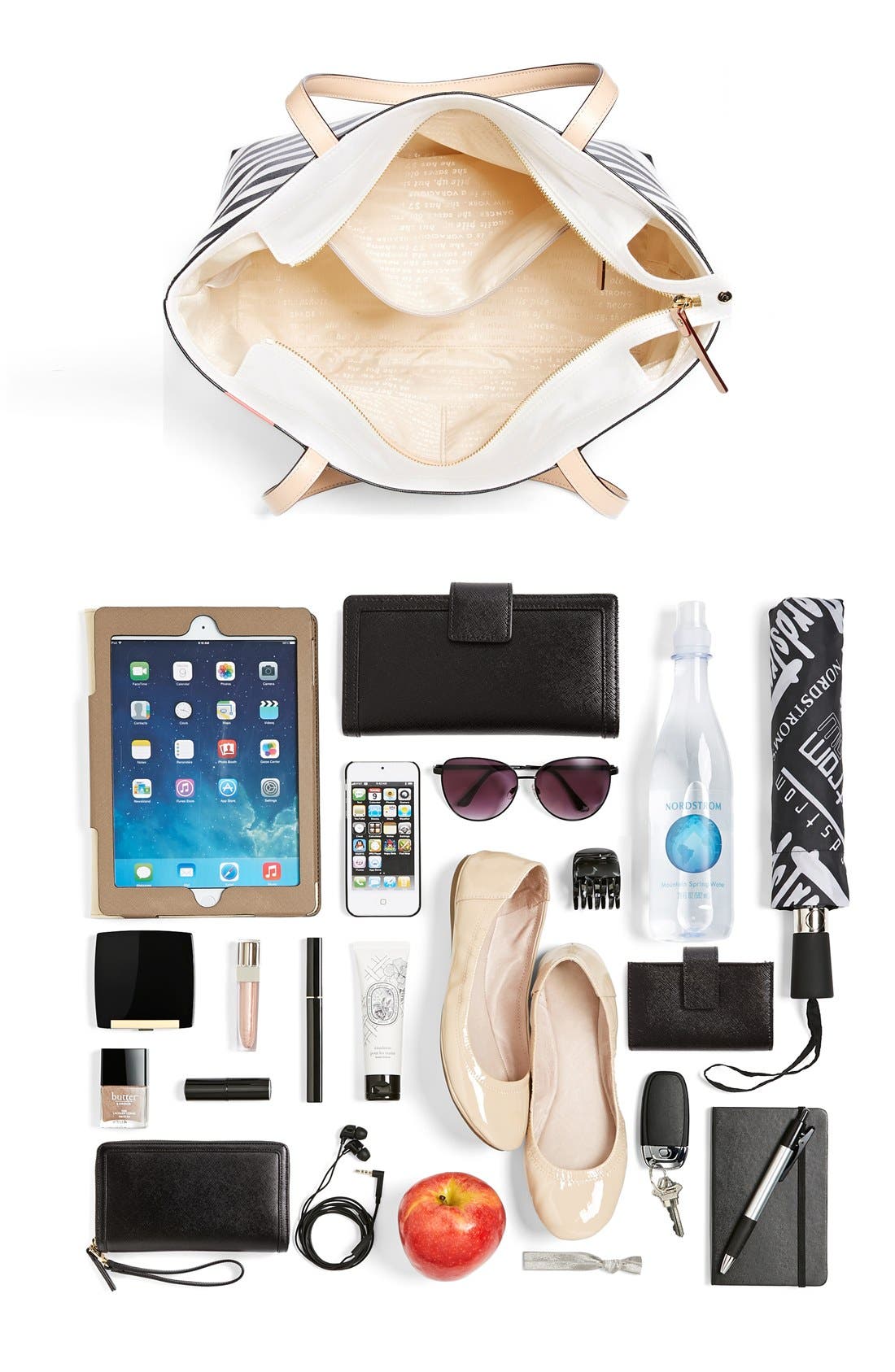 'splash out - francis' tote, Alternate, color, SUNGLASSES