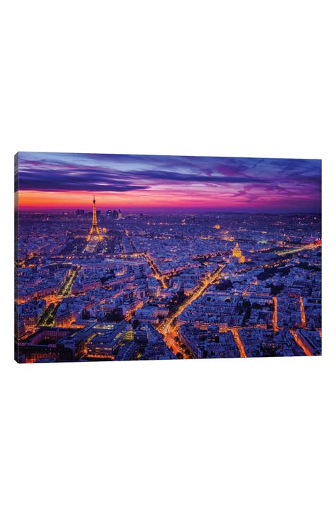 Paris I by Juan Pablo de Miguel Canvas Wall Art