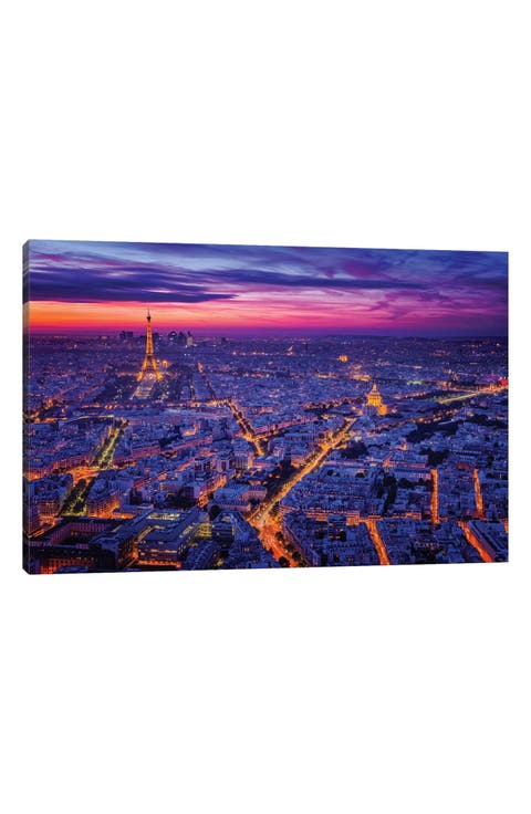 Paris I by Juan Pablo de Miguel Canvas Wall Art