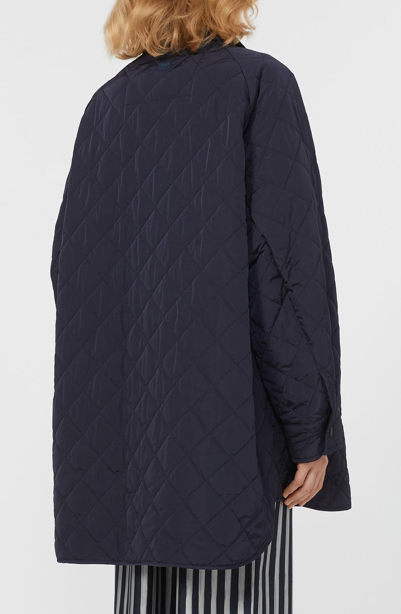 Weekend Max Mara Pepato Quilted Jacket, Alternate, color, Navy