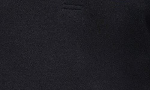 Mango Slim Fit Long Sleeve Wool Blend Polo In Dark Navy