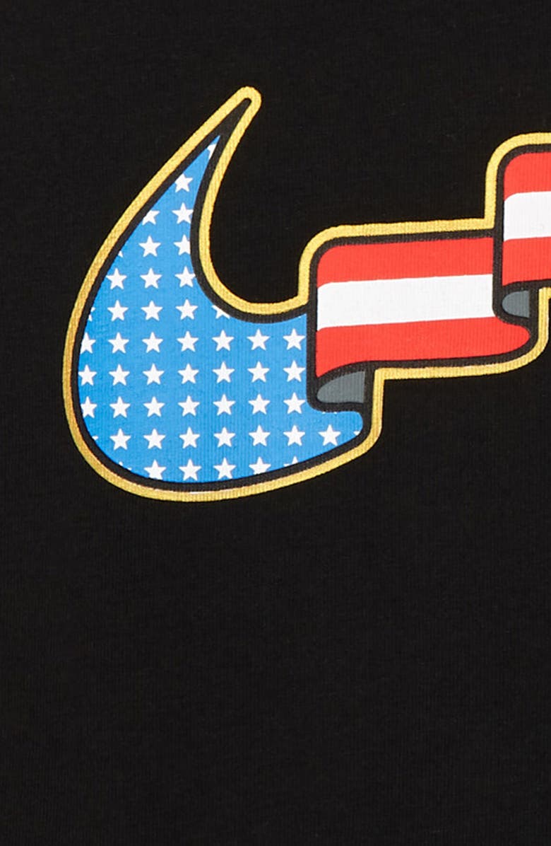 Nike Kids' Americana Swoosh Flag Graphic Tee, Alternate, color, 