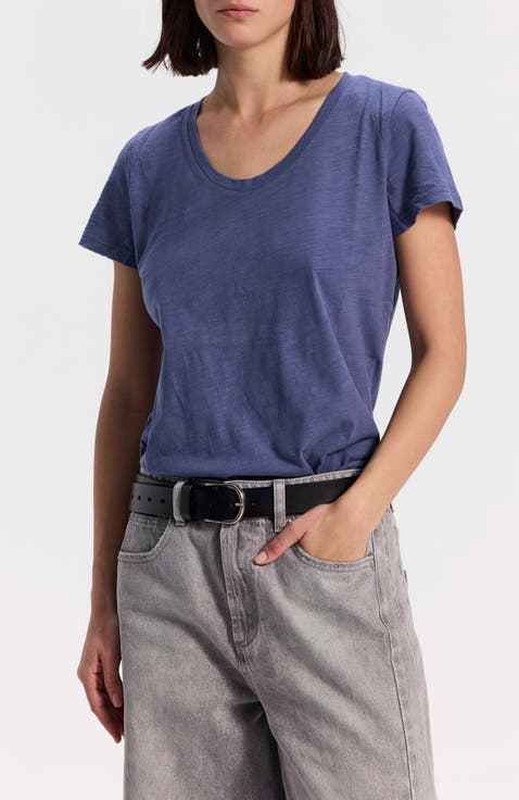 Cotton T-Shirt with Crew Neck