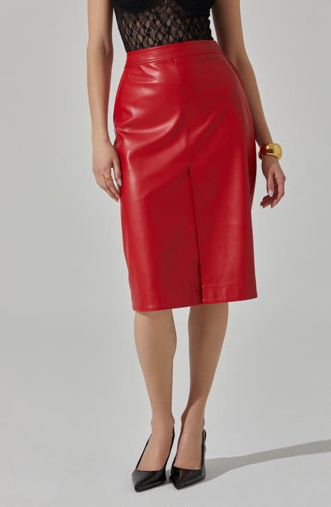 Nordstrom red pencil skirt best sale