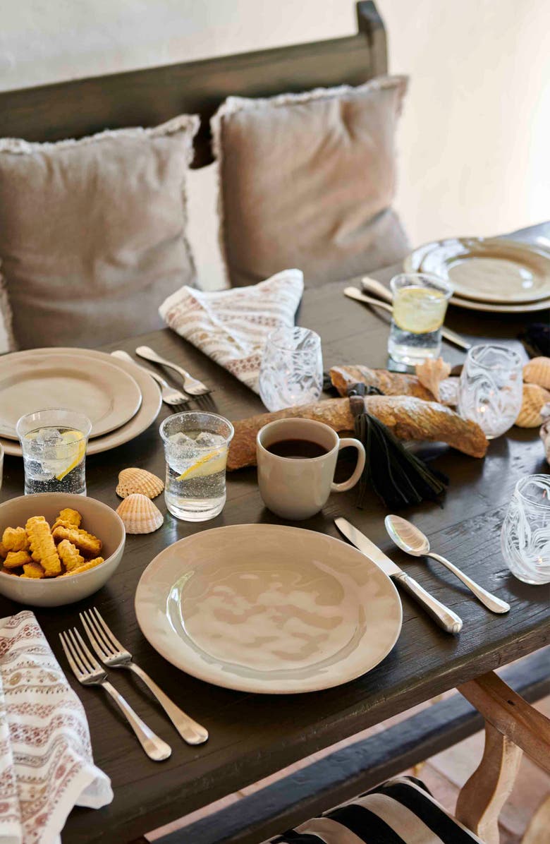 Juliska Puro Dinner Plate, Alternate, color, Taupe