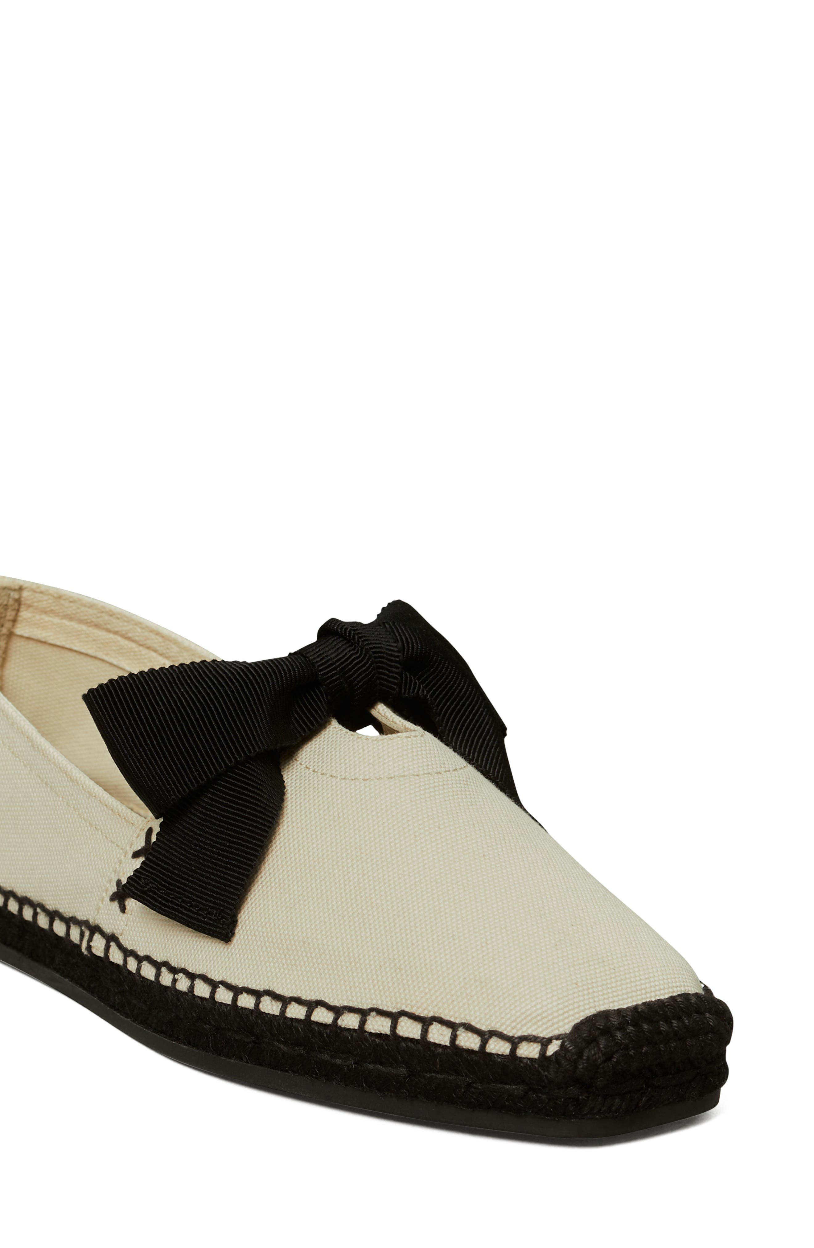 Tory Burch Bow Espadrille Flat, Alternate, color, 