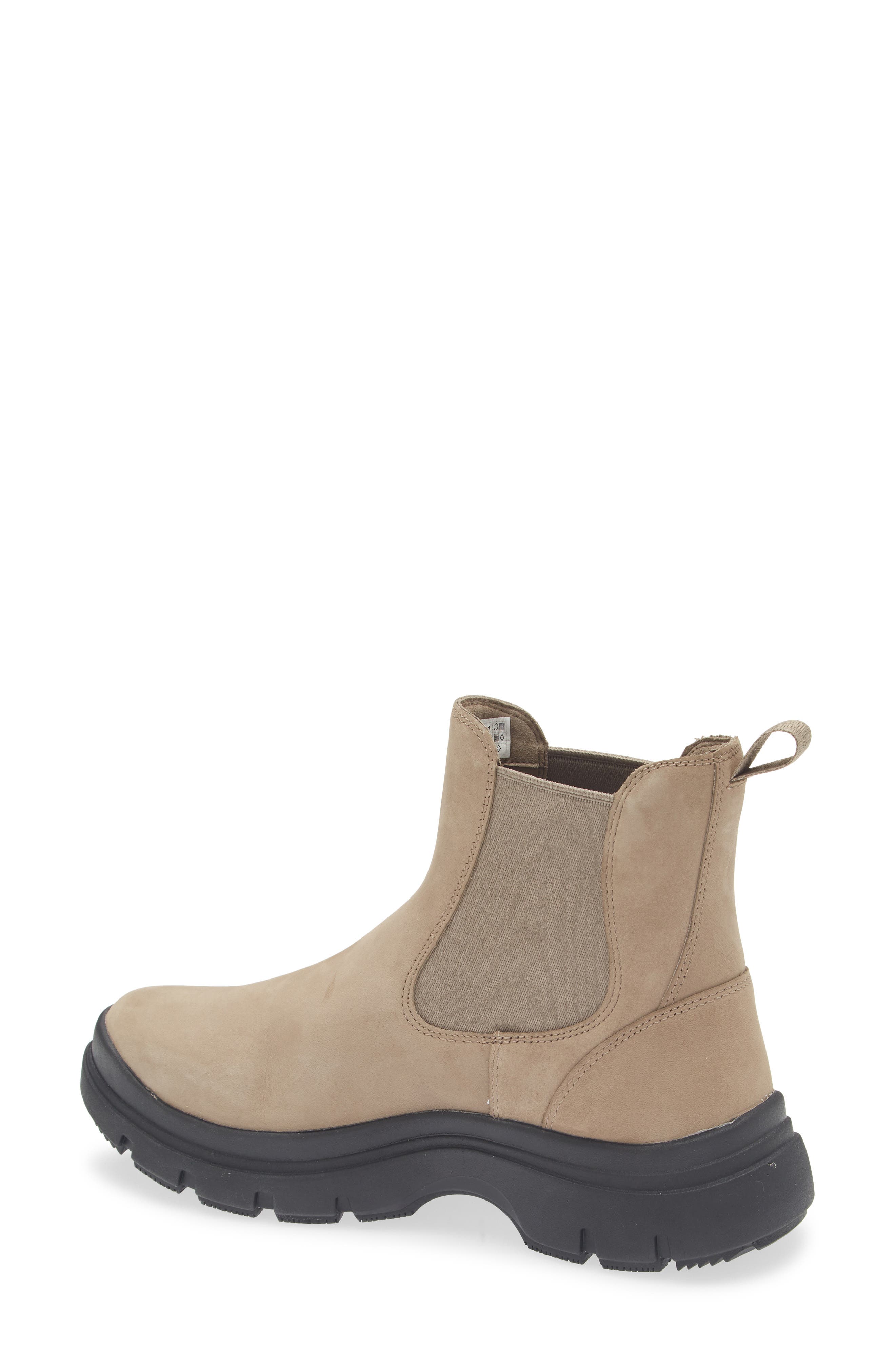 KEEN Kosa Waterproof Leather Chelsea Boot, Alternate, color, Brindle/ Black