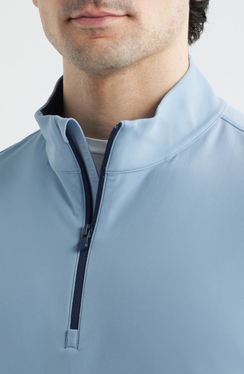 Greyson Tate Quarter Zip Golf Pullover, Alternate, color, Bonneville