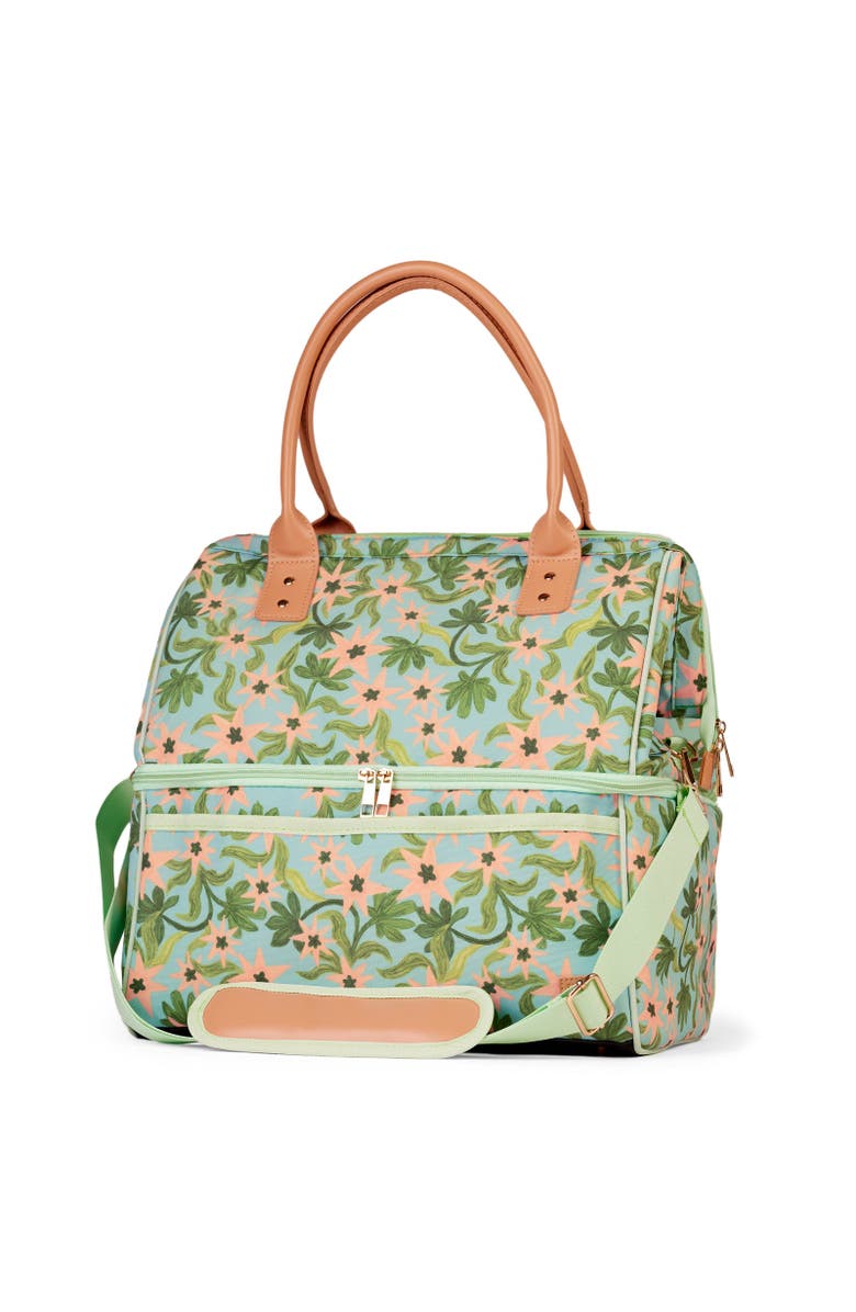 The Somewhere Co Cooler Bag, Alternate, color, Seaflower