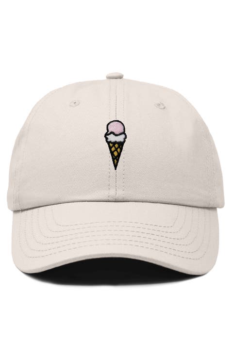 Double Scoop Embroidered Cap