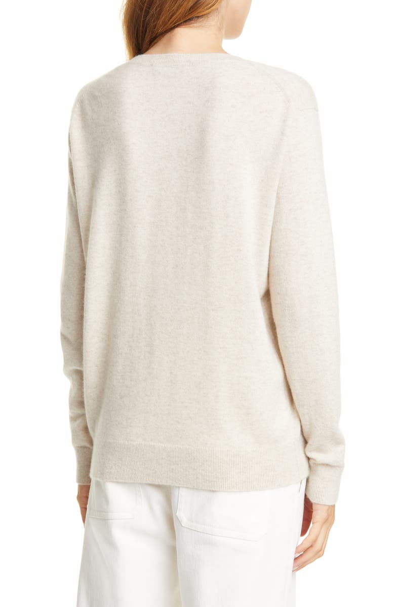 Vince Weekend V-Neck Cashmere Sweater, Alternate, color,