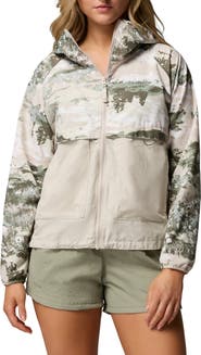 Columbia Spire Valley Print Water Repellent Windbreaker