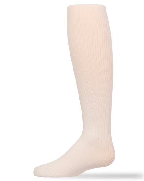 Opaque Fine Ribbed Nylon Tights (Toddler, Little Kid & Big Kid)