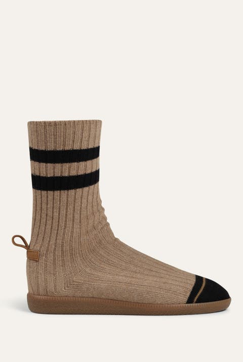 Womens Varsity Strolls Sock Shoe