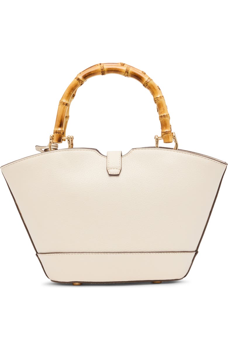 Anne Klein Rounded Mini Tote, Alternate, color, Pearl