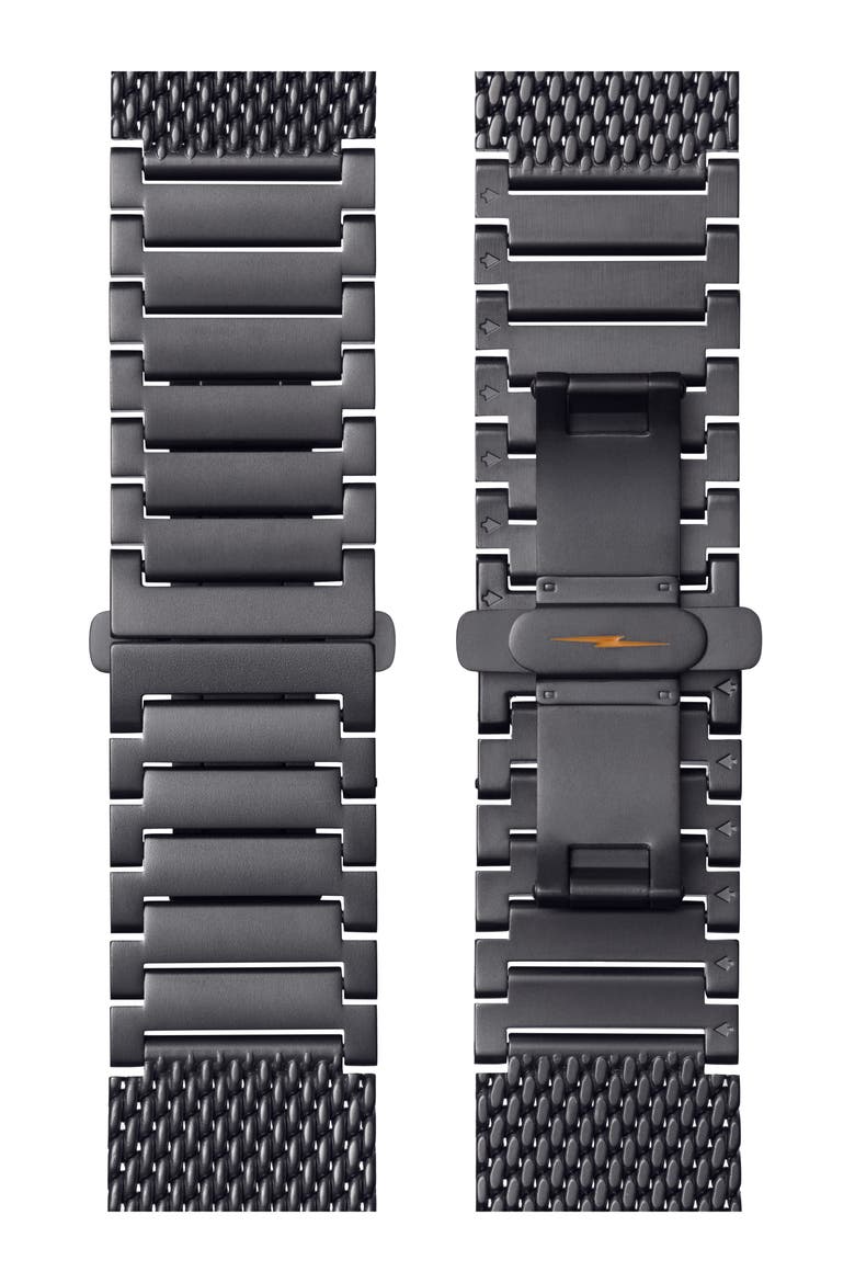 The Canfield Chronograph Mesh Strap Watch, 43mm, Alternate, color, COOL GRAY