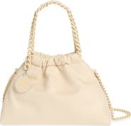 Stella McCartney Mini Falabella Faux Suede Drawstring Bag