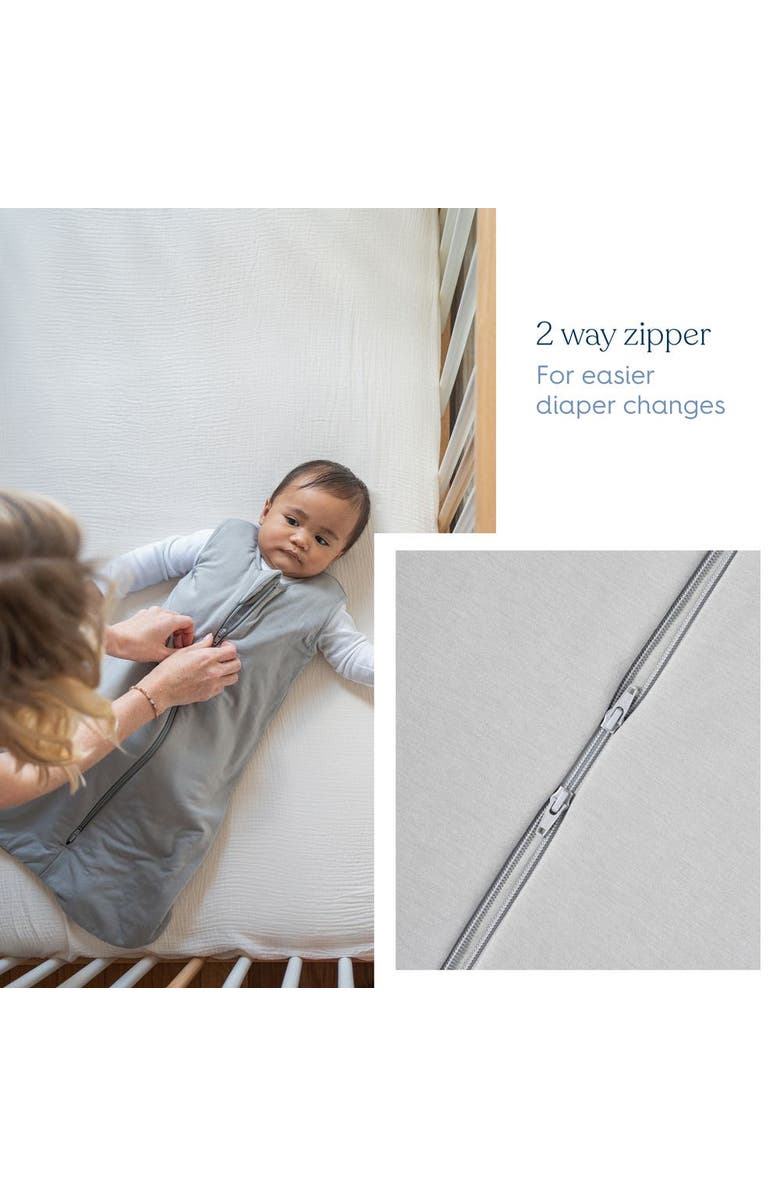 HALO Supersoft Viscose Sleepsack Wearable Blanket, Alternate, color, Storm Grey