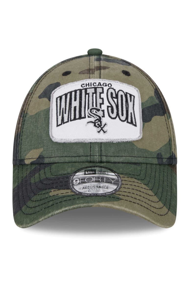 Men's New Era Camo Chicago White Sox Gameday 9FORTY Adjustable Hat, Alternate, color, Camo