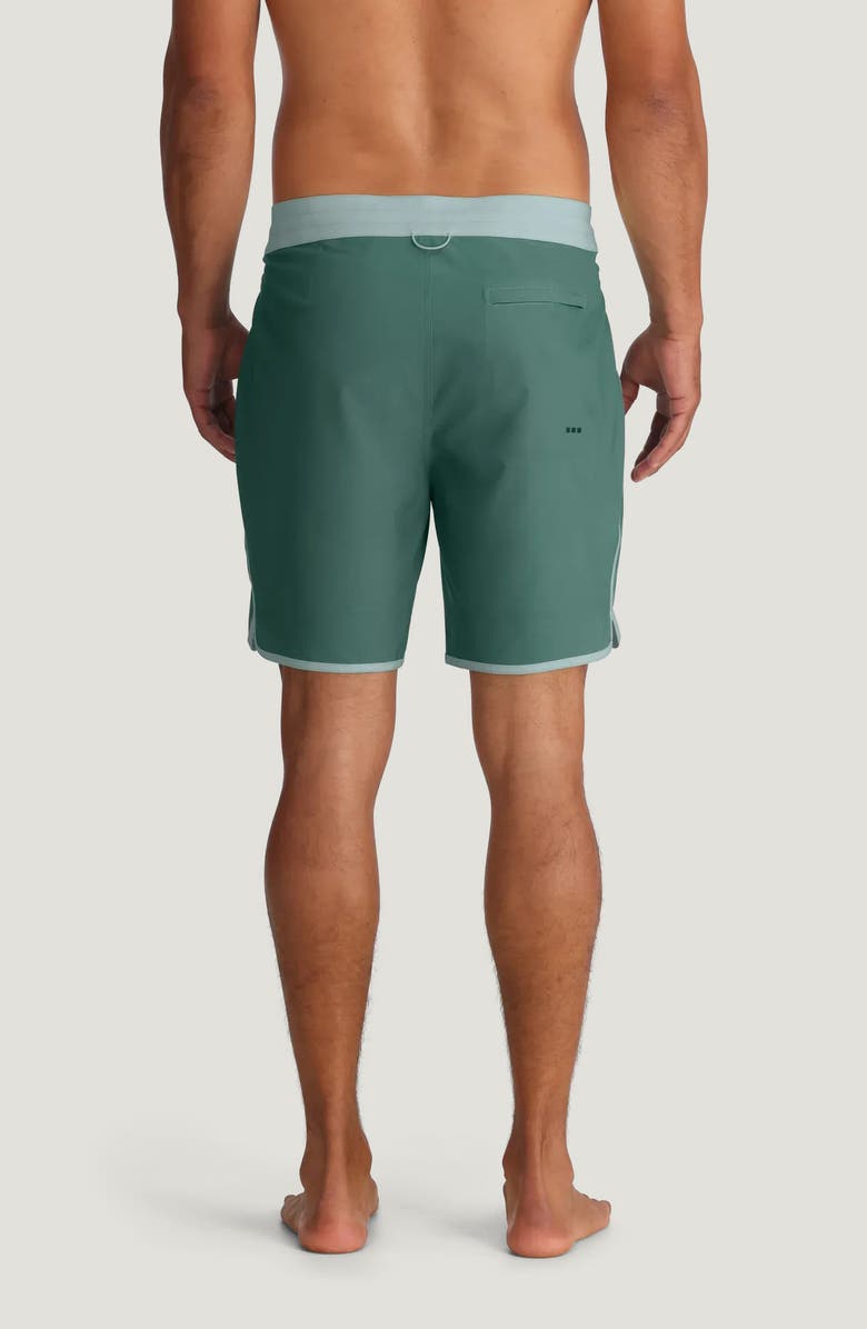 Free Fly Dawn Patrol Board Shorts, Alternate, color, Sea Pine