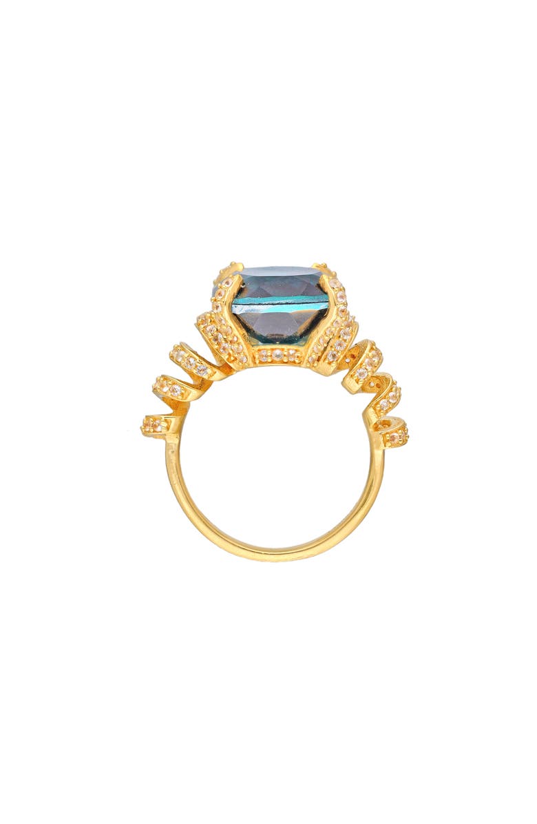 YS GEMS London Blue Topaz Ring, Alternate, color, Blue