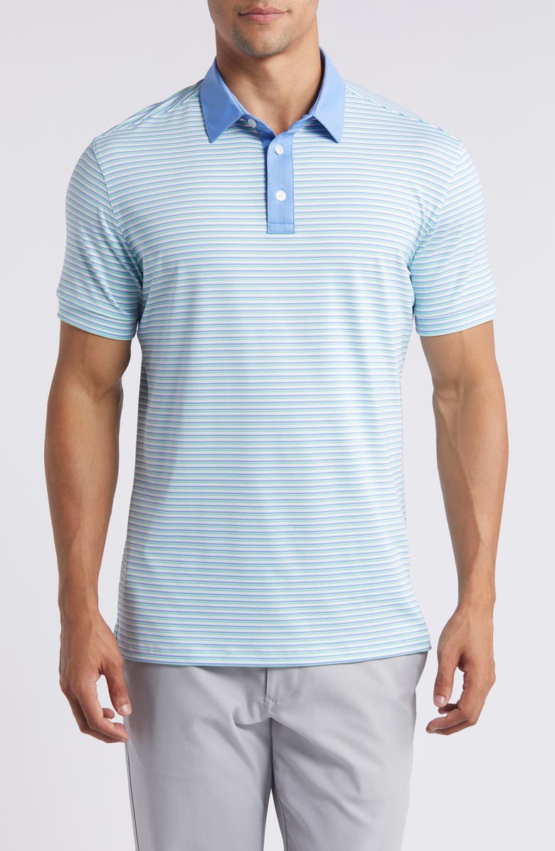 Mizzen+Main Versa Stripe Performance Polo, Main, color, 
