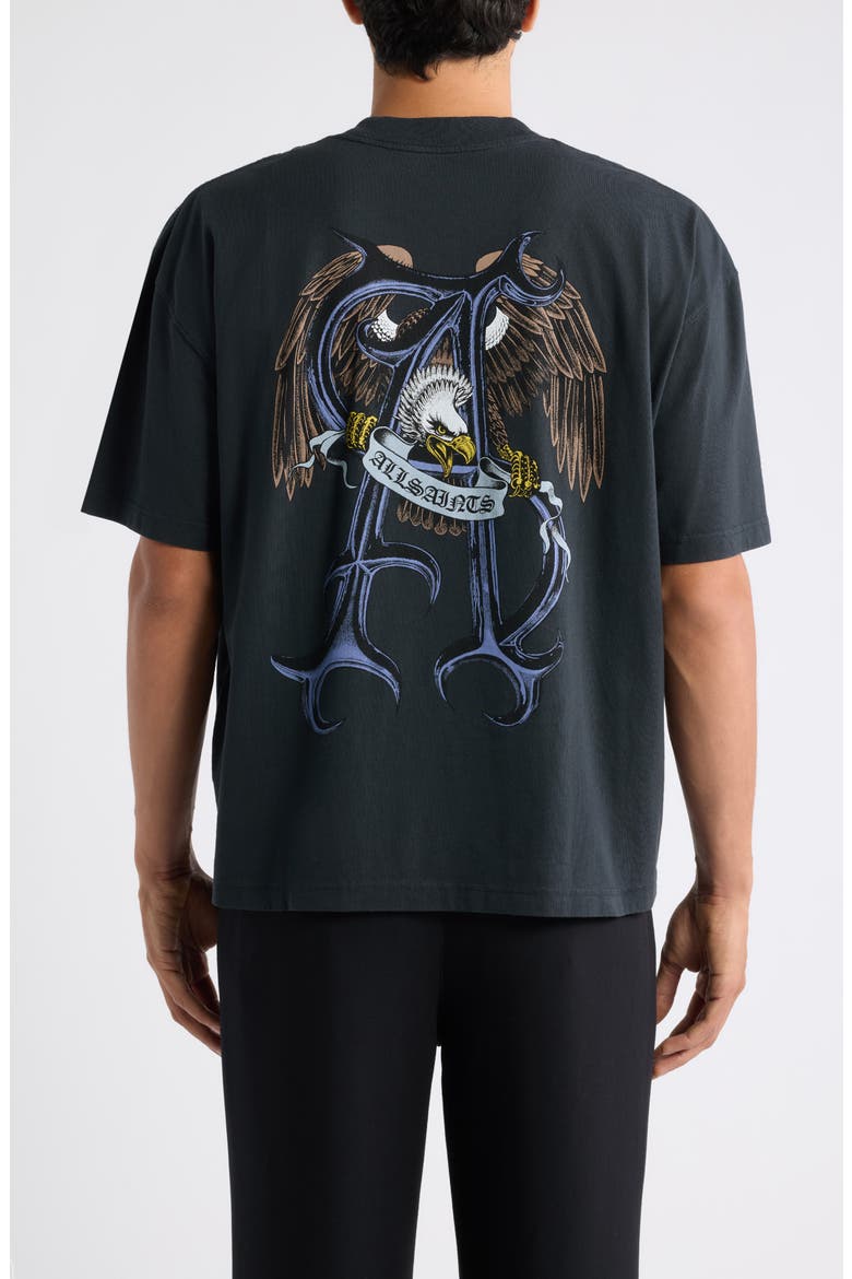 Raptour Graphic T-shirt, Alternate, color, WASHED BLACK