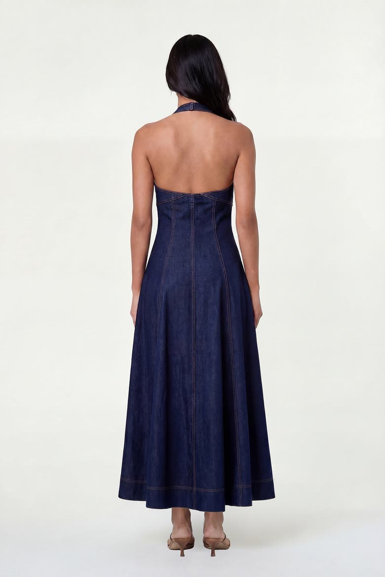 Elsa Dress, Alternate, color, Indigo