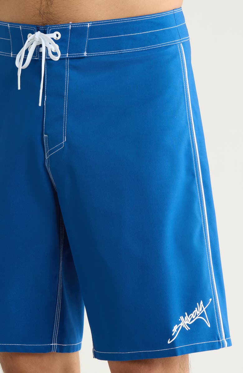 Billabong Piped Pro Camo Board Shorts, Alternate, color, Dark Denim