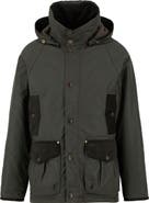 Barbour Modern Waxed Cotton Jacket with Removable Hood