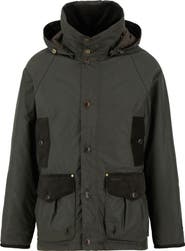 Barbour Modern Waxed Cotton Jacket with Removable Hood