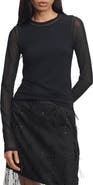rag & bone Luca Shadow Long Sleeve Top