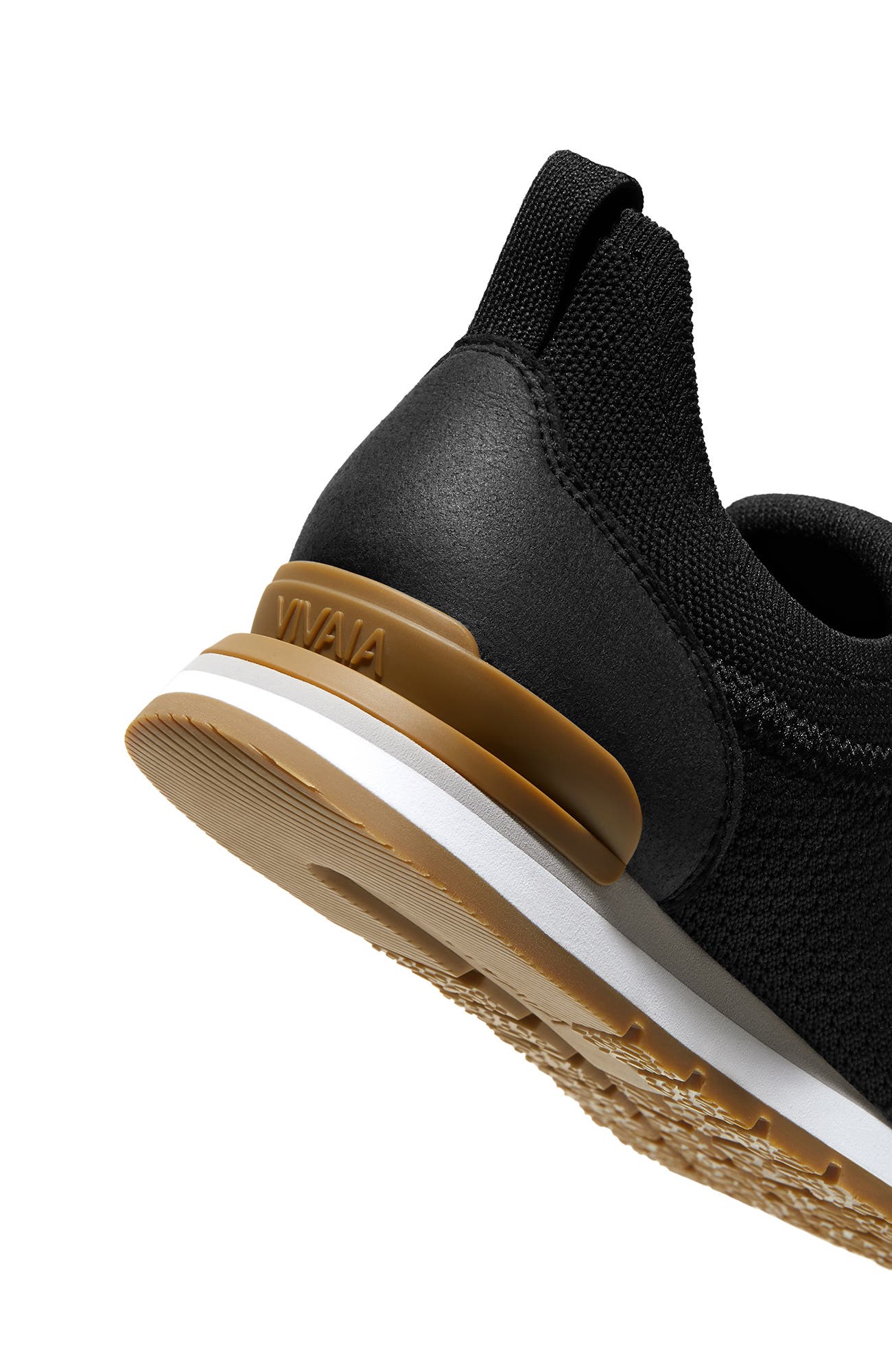 VIVAIA Mix-Texture Slip-On Sneakers, Alternate, color, Black