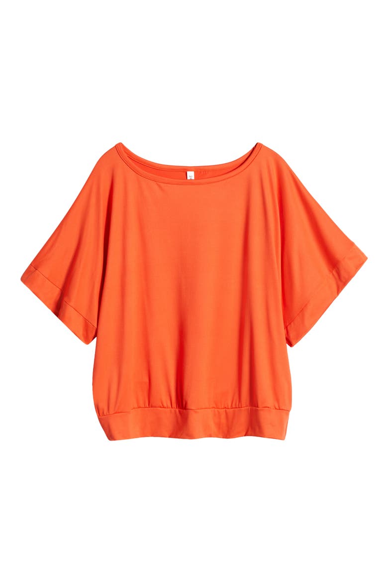 Loose Fit T-Shirt, Alternate, color, CARROT
