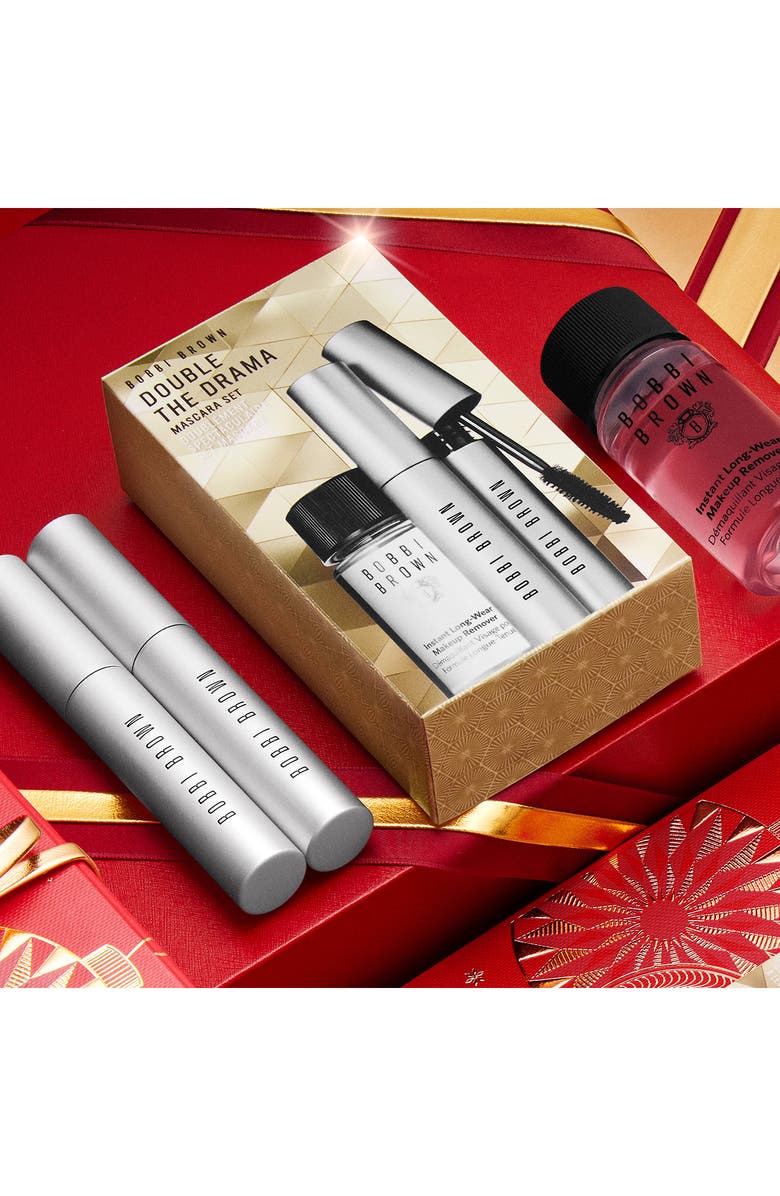 Bobbi Brown Double The Drama Long-Lasting Mascara Set (Limited Edition) $78 Value, Alternate, color,