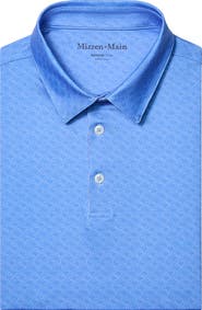 Mizzen+Main Versa Trim Fit Performance Golf Polo