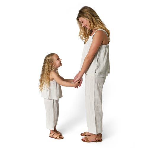 Modern Moments™ By Gerber Top And Cropped Pants Set In Light Blue Stripe