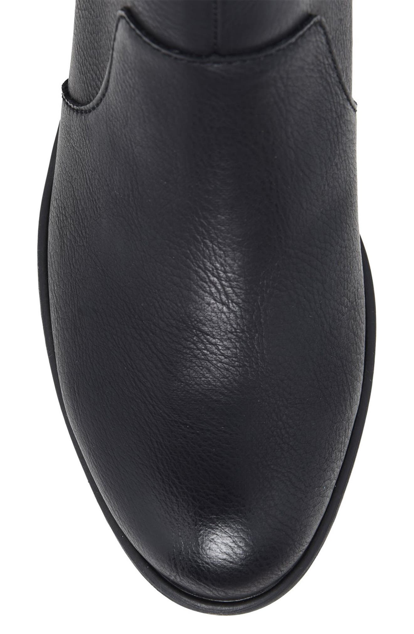 B O C BY BØRN B O C by Born Lucy Notched Topline Block Heel Bootie, Alternate, color, Black