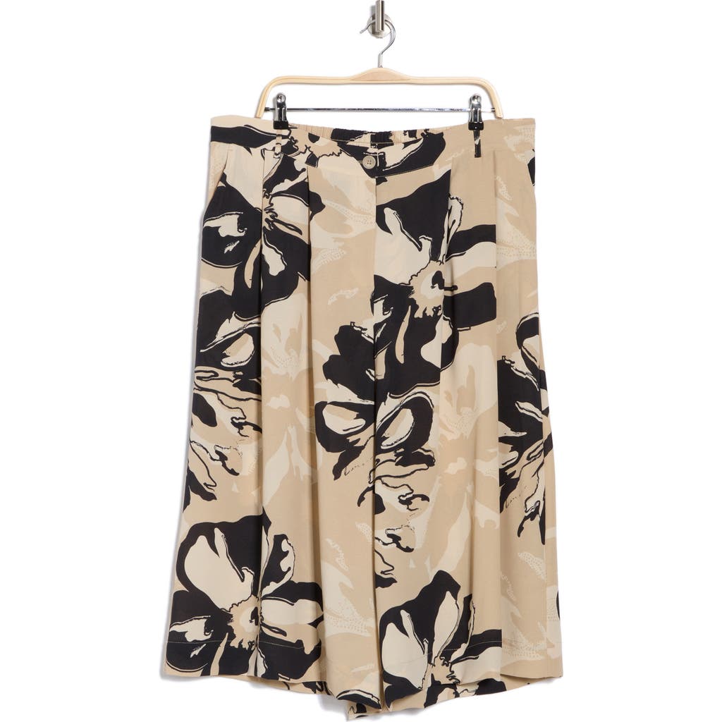 ADRIANNA PAPELL ADRIANNA PAPELL PLEAT WIDE LEG PANTS