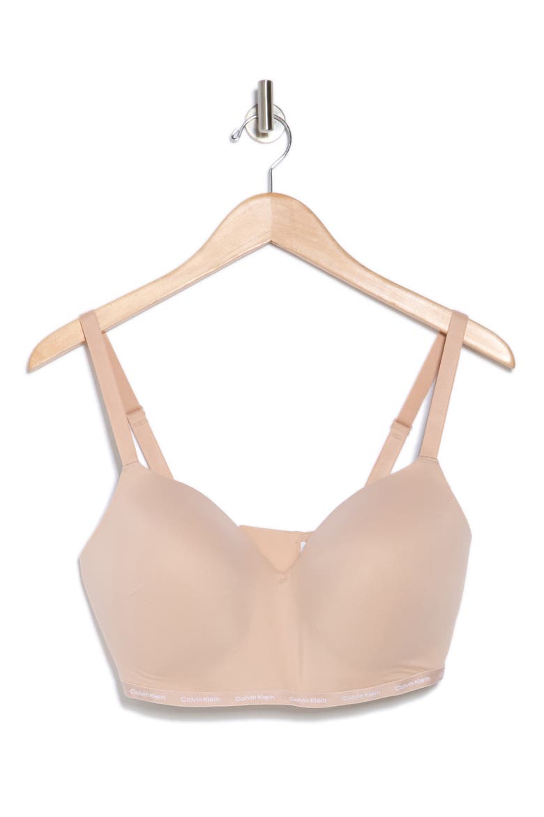 Luxe Wireless Bra, Alternate, color, CEDAR