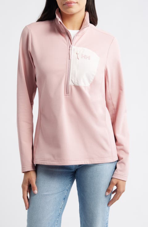 Versalite Grid Fleece Half Zip Pullover