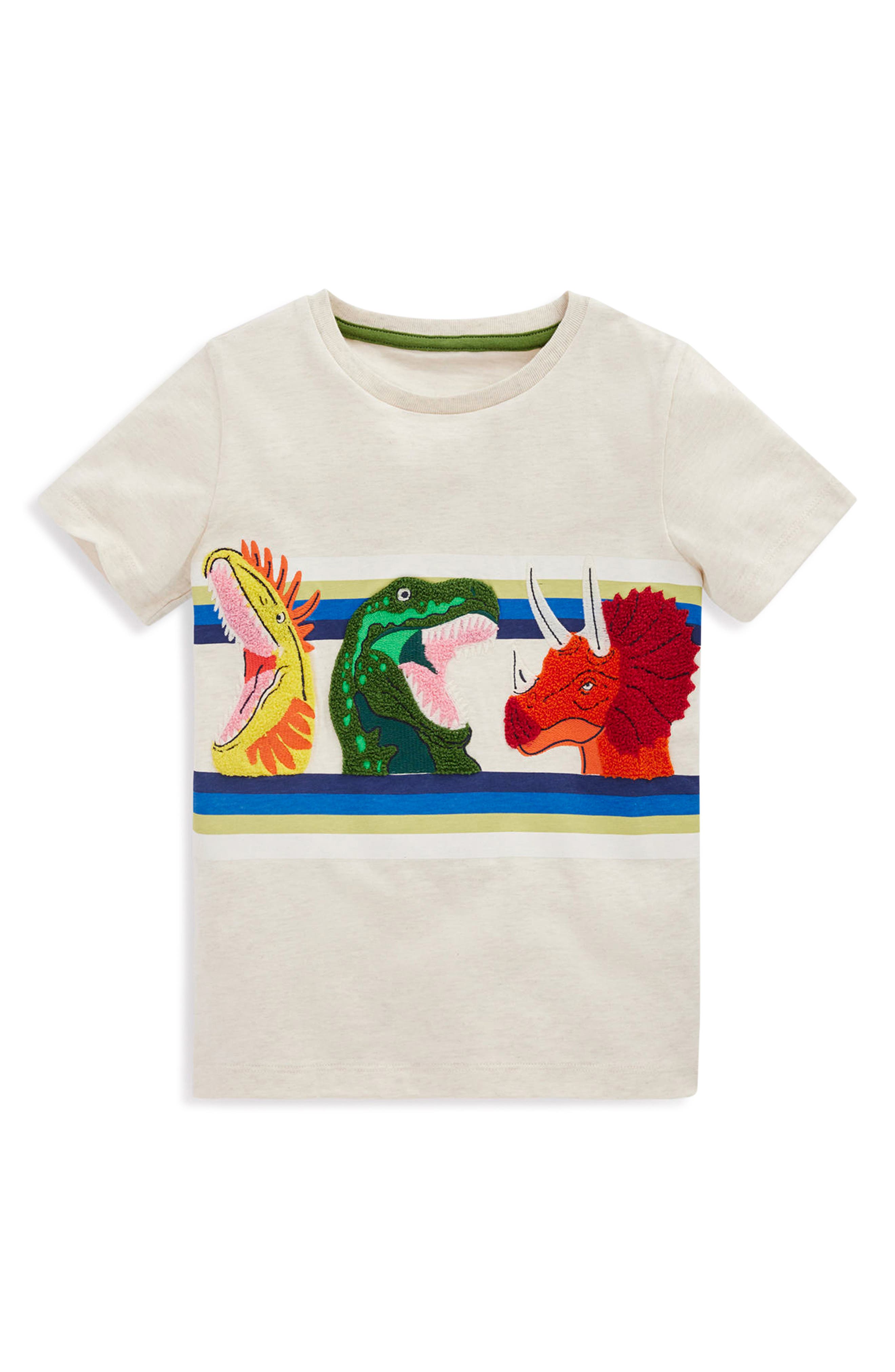 selected SHORT SLEEVE APPLIQUE T-SHIRT