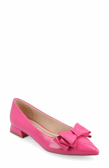 Journee Collection Ophelia Bow Pointed Toe Flat